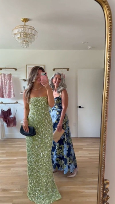 Mom and me wedding guest and formal summer event dresses 💐

Wearing my usual small/2! Sized down in the strapless pink mini dress!

Mom typically wears a medium/6! She sized down to a small/4 in all dresses except for the navy Zaria dress, the pink tiered pleated dress, and the black & pink floral dress!

Wedding guest
Formal event
Black tie
Metallic
Sequin 
Floral dress
Satin 
Tulle
Special occasion
Summer event

#LTKootd #LTKSeasonal #LTKWedding #LTKootd #LTKgrwm #LTKWedding