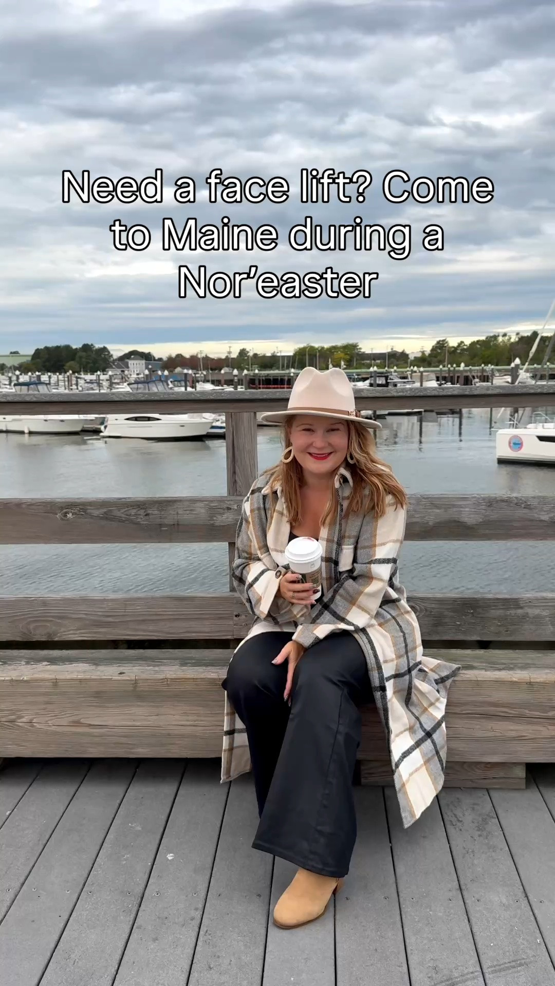 Free face lift anyone?🤣🤣🤣

#noreaster #maineweather #mainehumor #satire #cantfeelmyface

#LTKSeasonal #LTKPetite