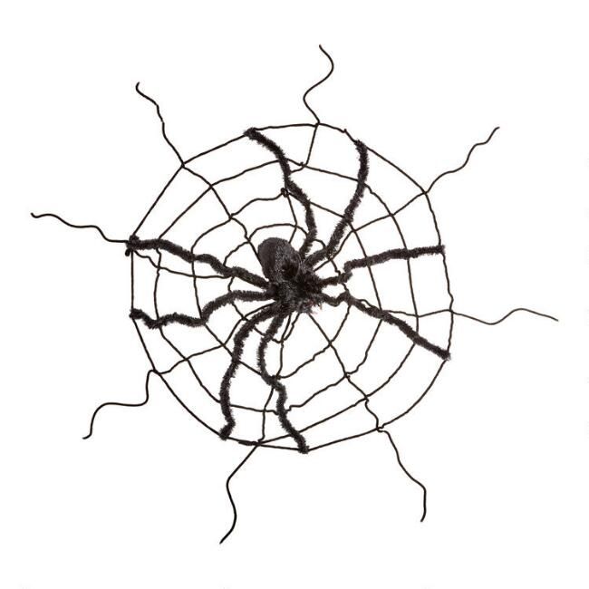 Giant Spider on Spider Web Decor | World Market