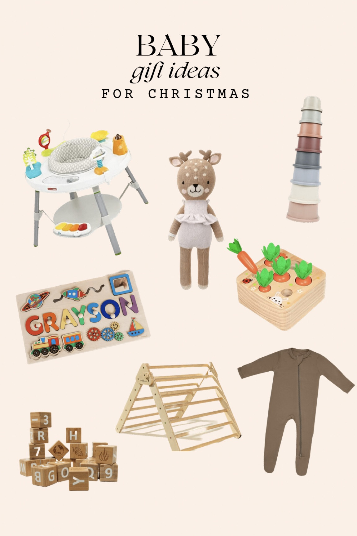 Baby gift ideas

#LTKSeasonal #LTKbaby #LTKGiftGuide