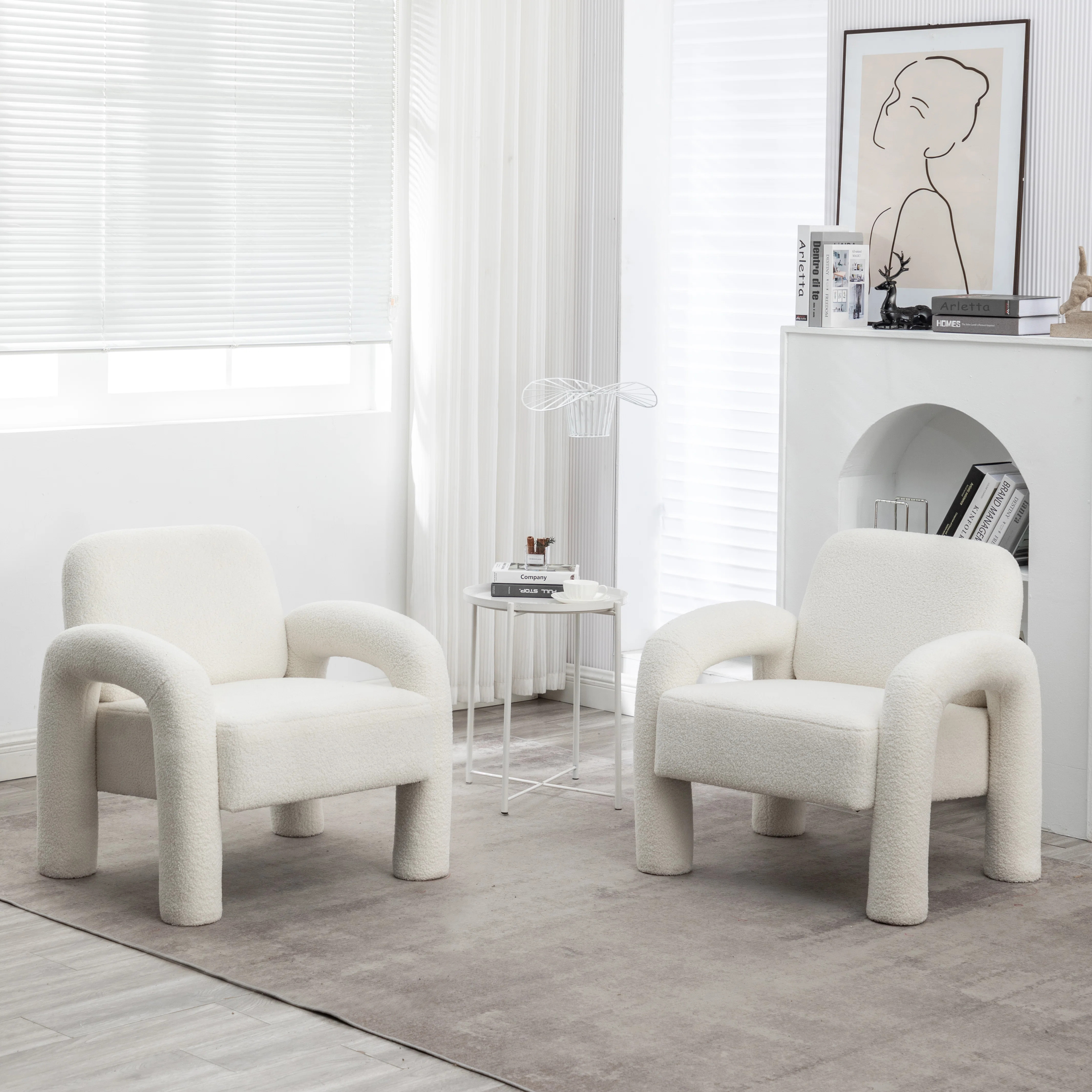 Amrane Upholstered Armchair (Set of 2) | Wayfair North America