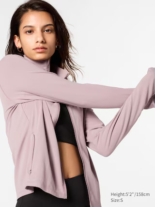 WOMEN'S AIRISM ULTRA STRETCH FULL-ZIP JACKET | UNIQLO AU | Uniqlo Australia