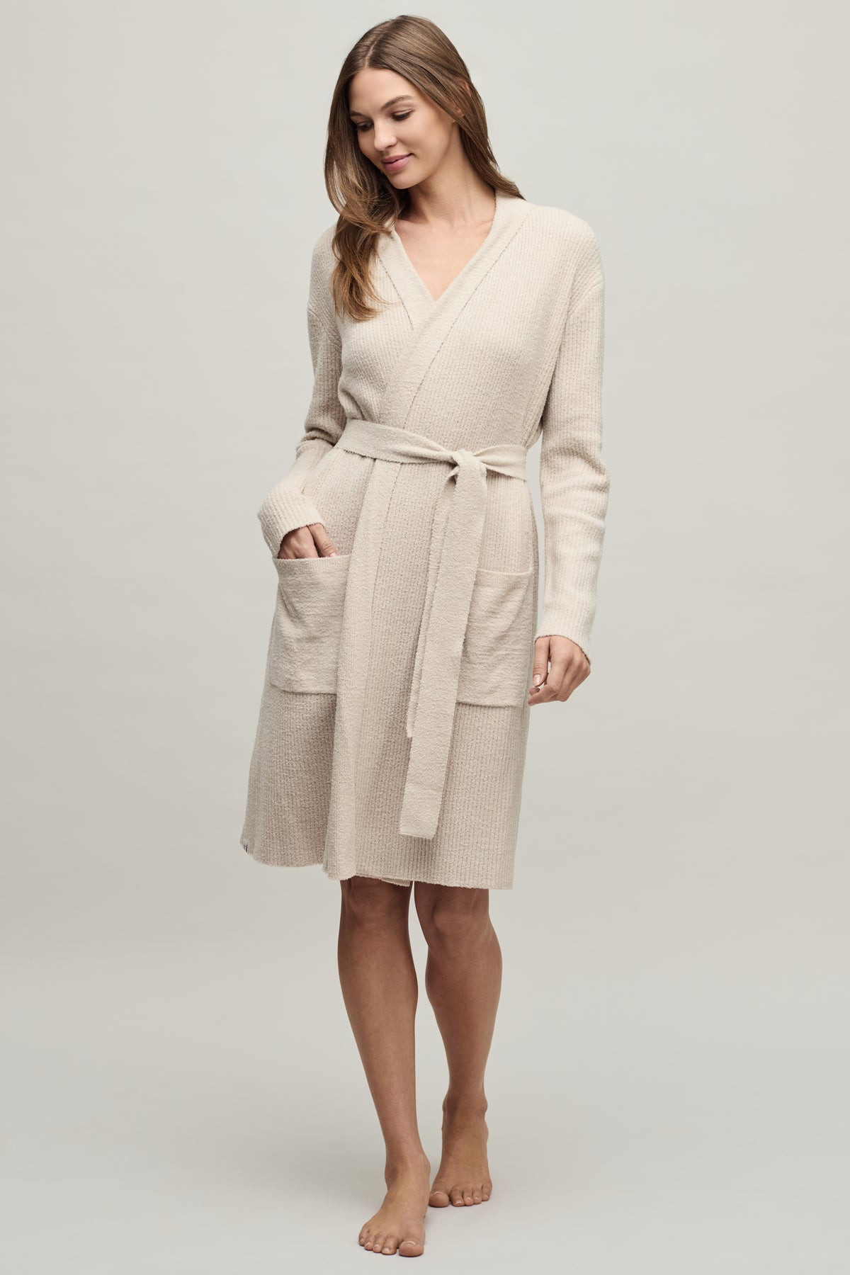 CozyChic Lite® Ribbed Robe | Barefoot Dreams