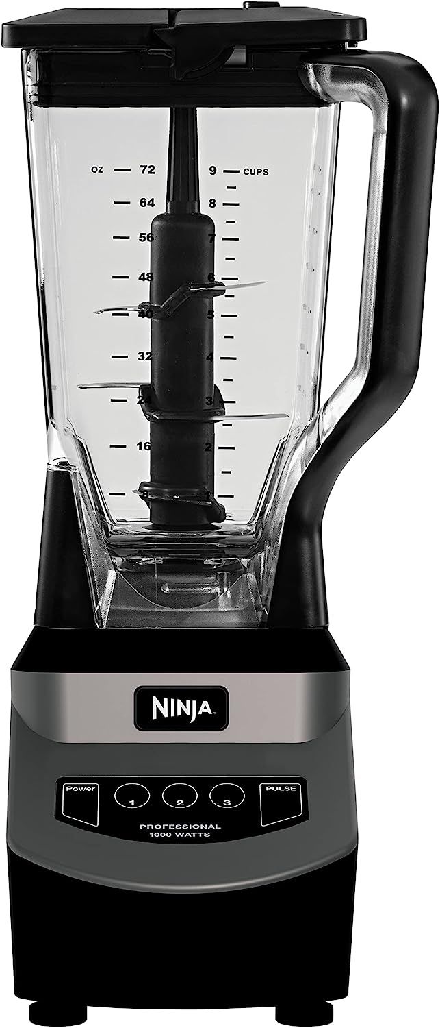 Ninja NJ601AMZ Professional Blender with 1000-Watt Motor & 72 oz Dishwasher-Safe Total Crushing P... | Amazon (US)