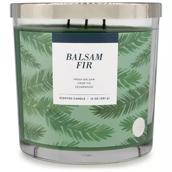 Sonoma Goods For Life® Balsam Fir 14-oz. Candle Jar | Kohl's