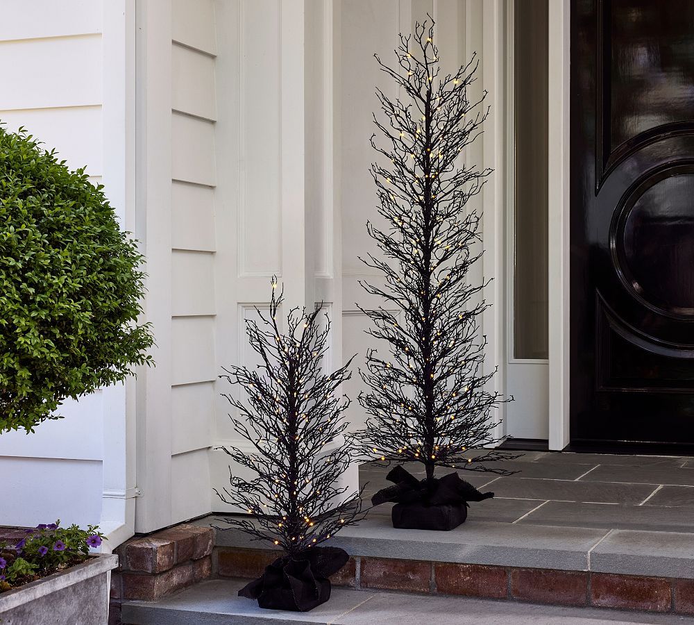 Twinkling Halloween Tree | Pottery Barn (US)