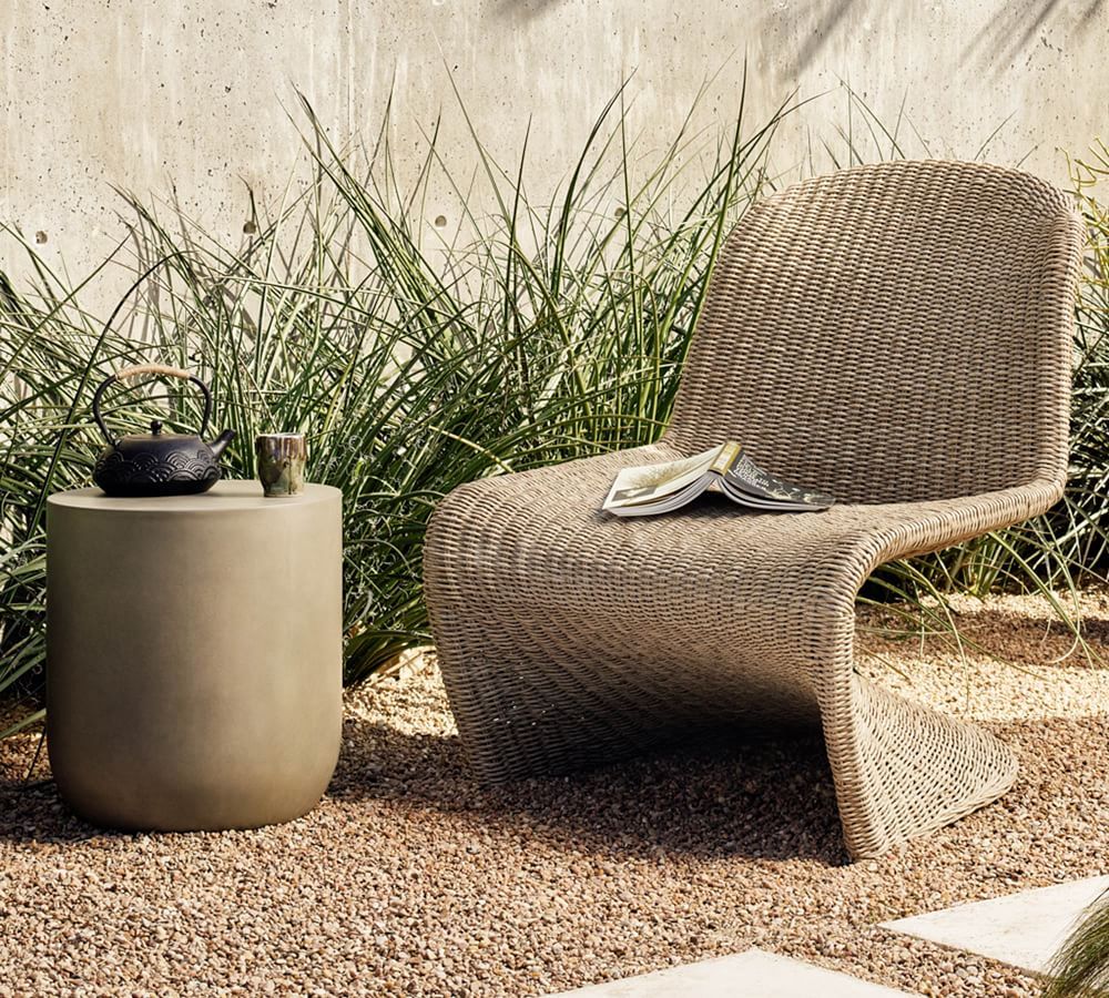 Calistoga Woven Lounge Chair | Pottery Barn (US)