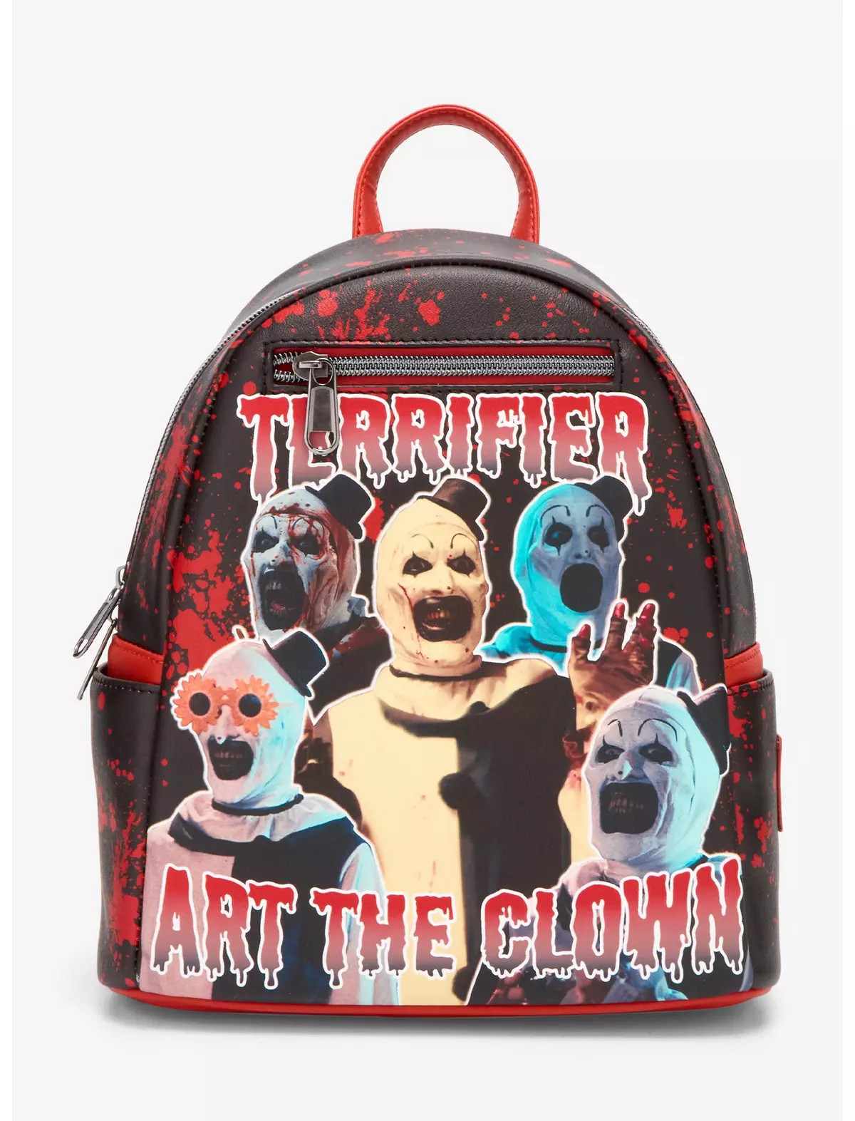Loungefly Terrifier Art The Clown Splatter Mini Backpack | Hot Topic | Hot Topic