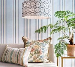 Kravet Reed Stripe Lumbar Pillow | Pottery Barn (US)