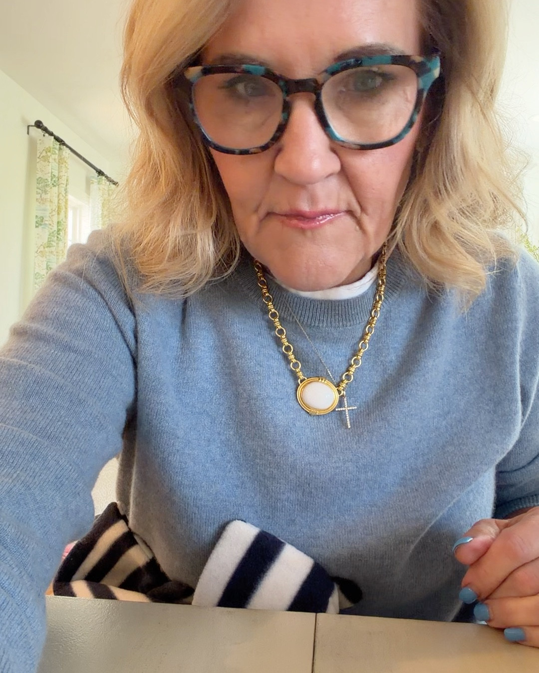 Unboxing and my OOTD 
New shampoo I’m really pleased with and going to try the conditioner mask. 
Pullover on sale 
Love this sparkling electrolyte. Make a difference in sleep, energy and focus. 
New jewelry. Use code TAKE20 On electric picks I think my e act pieces haven’t been launched. Linked a couple similar  

New pants size medium short 
Cashmere sweater size medium 
Sneakers tts 


#LTKBeauty #LTKOver40 #LTKselfcare