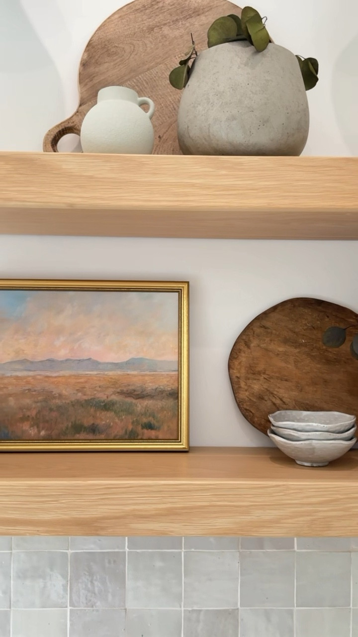 This beautiful print from Plank & Pillow added so much warmth & character to our open shelves!
It’s 50% off for 48 hours!

#kitchenart #artwork #wallart

#LTKHome #LTKOver40 #LTKFamily