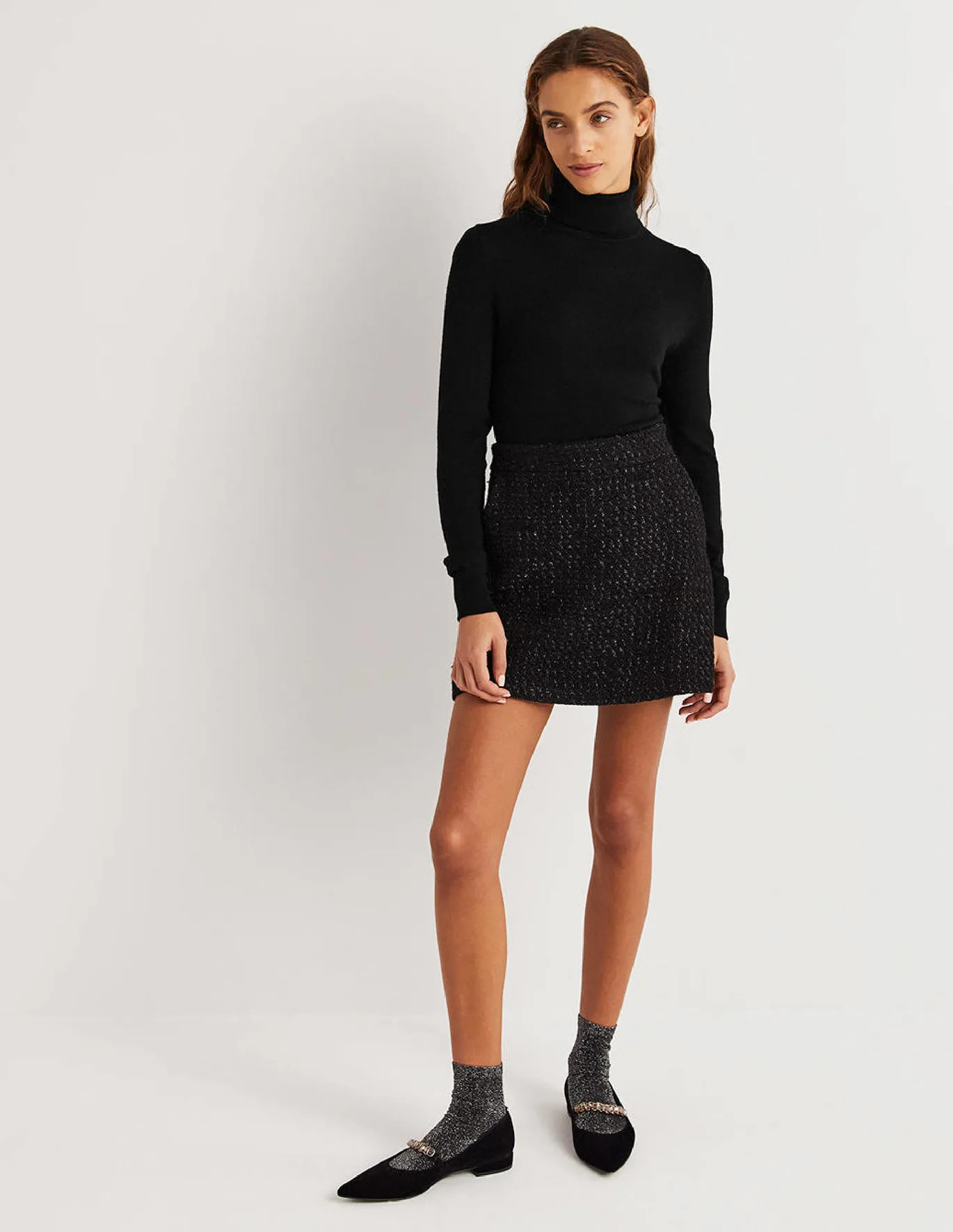 Fitted Merino Roll Neck | Boden (US)