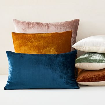 Lush Velvet Pillow Cover | West Elm | West Elm (US)