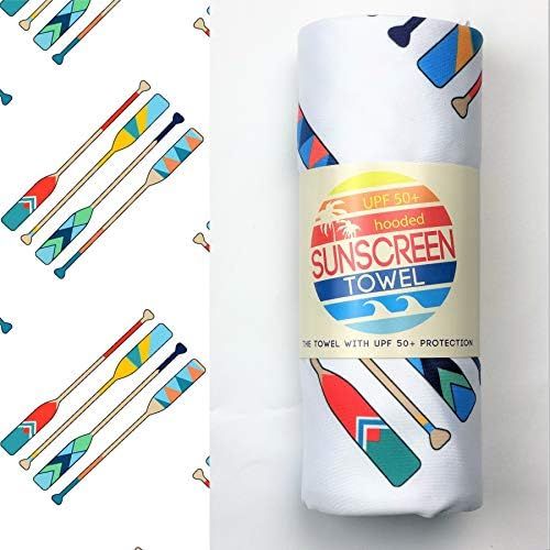 Luv Bug Company UPF 50+ Sunscreen Towel with Hood (Oars) | Amazon (US)