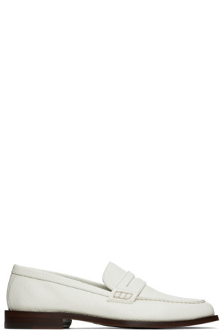 White Perry Loafers | SSENSE