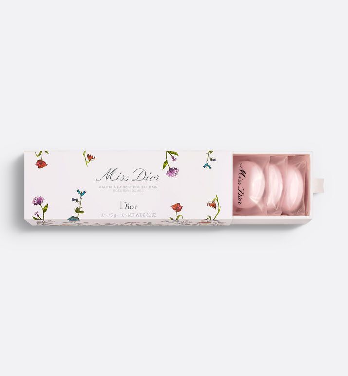 Miss Dior Rose Bath Bombs, Scented Bath Tablets | DIOR | Dior Beauty (US)