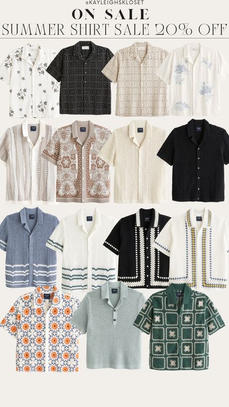 Men’s shirt sale - additional 20% off with code DRESSFEST

NOTE: some shirts are in different colors and will fall under one of the shirts linked

Men’s vacation outfit, men’s style, men’s summer outfit, men’s style, Abercrombie shirt, men’s Abercrombie outfit 

#LTKMens #LTKSaleAlert #LTKFindsUnder100