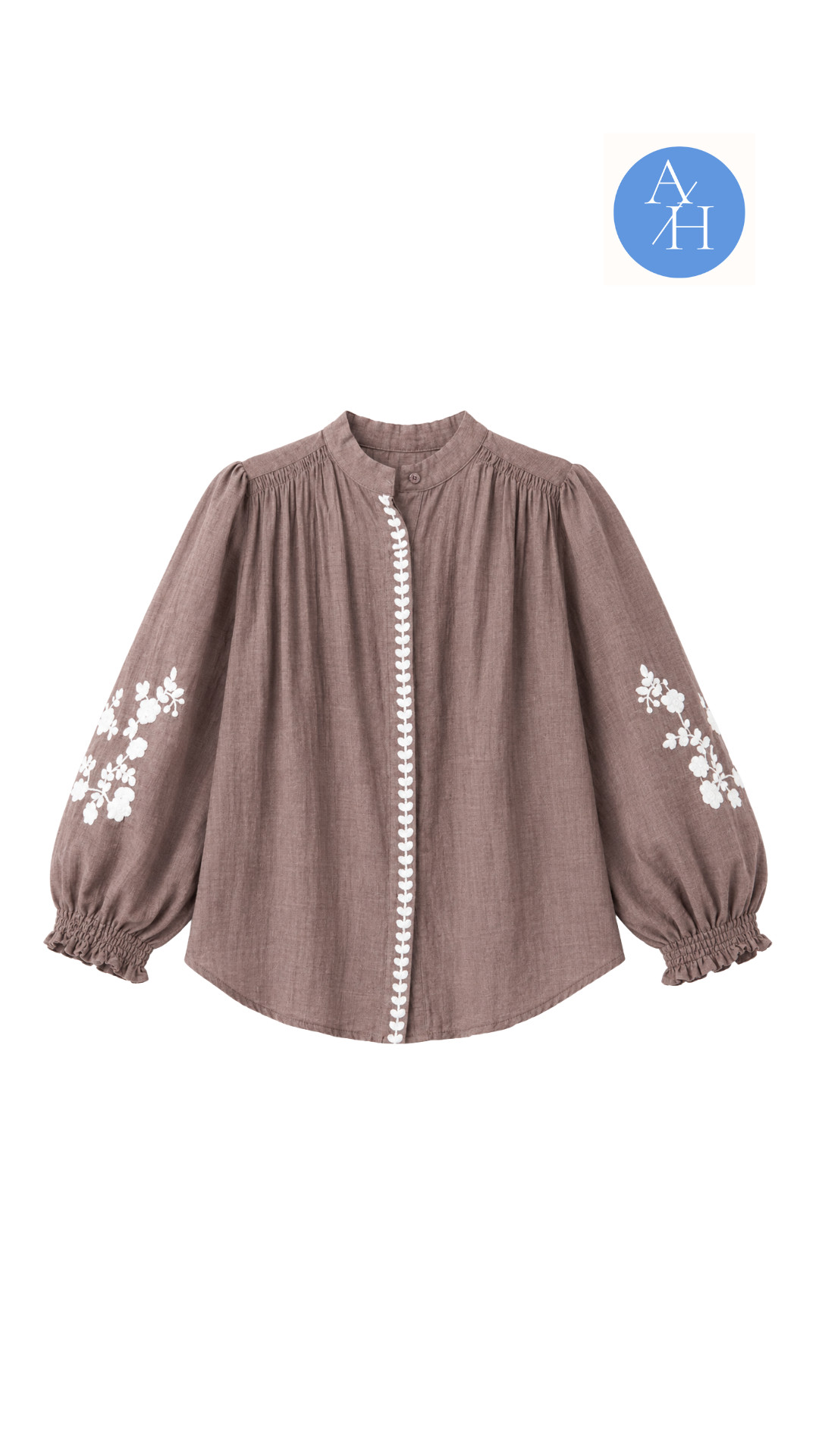 This bestselling embroidered top is such a pretty way to add a little feminine detail to your everyday wardrobe. I love the soft taupe color, puff sleeves, and delicate embroidery, it’s easy to dress up or down.

👩‍💻 LTK PRO TIPS
❤️ Heart = Support my posts ;-)
🔖 Save = Get sale & restock alerts for the things you love!
📋 Lists = Keep favorites organized (List ideas: Christmas, Birthdays, and Vacations!)
📲 Share = Send lists and products to a friend (or your daughters like me).
💬 Comment = Ask me anything, and I'll answer. ;-) 

 #LTKootd #LTKSeasonal #LTKOver40