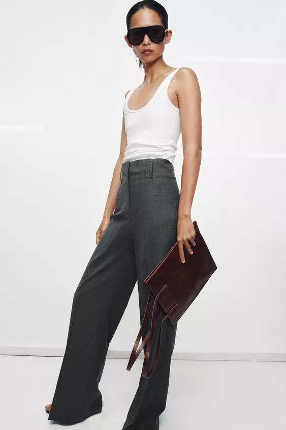 COTTON SLEEVELESS TOP | Zara UK