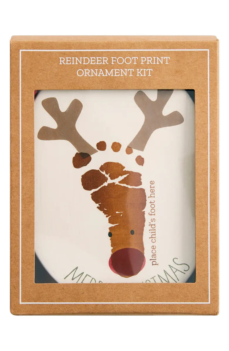 Reindeer Footprint Ornament | Nordstrom