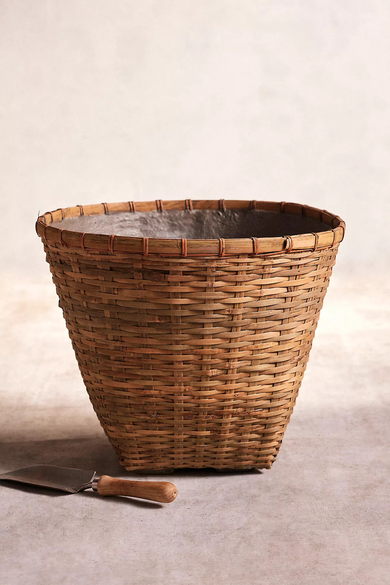 Bamboo Fiber Planter, 20" | Anthropologie (US)