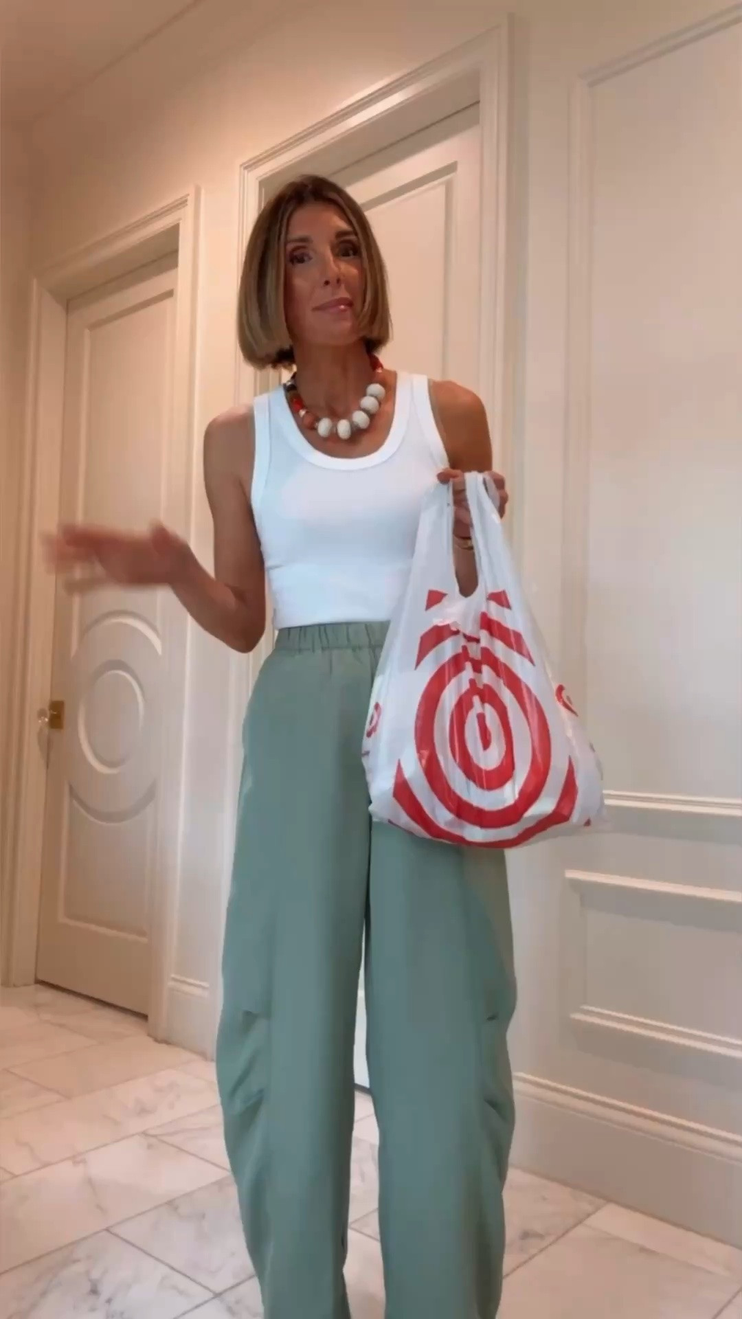 New favorites from @Target - I'm wearing size xs in bottoms and small in tops