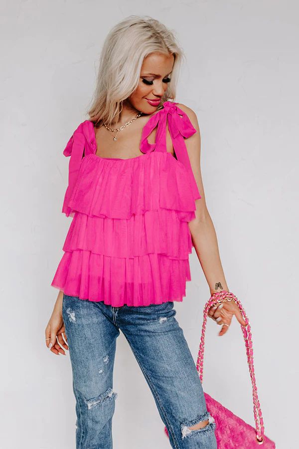 Big Deal Ruffle Top | Impressions Online Boutique