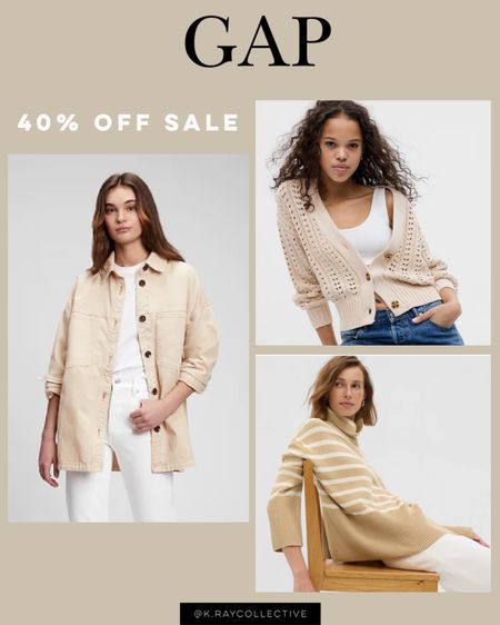 3 great everyday neutral sweaters for spring and my favorite khaki Shacket that goes with just about anything.  

Spring tops, spring outfits, neutral, spring outfits, spring, sweaters, cardigans, capsule wardrobe,  spring shacket, spring layering pieces. Best part is they are 40% off during the friends and family sale.  All great pieces for travel too.

#SpringOutfits #SpringTops #SpringSweaters #SpringShacket #TravelOutfits

#LTKsalealert #LTKunder50 #LTKtravel
