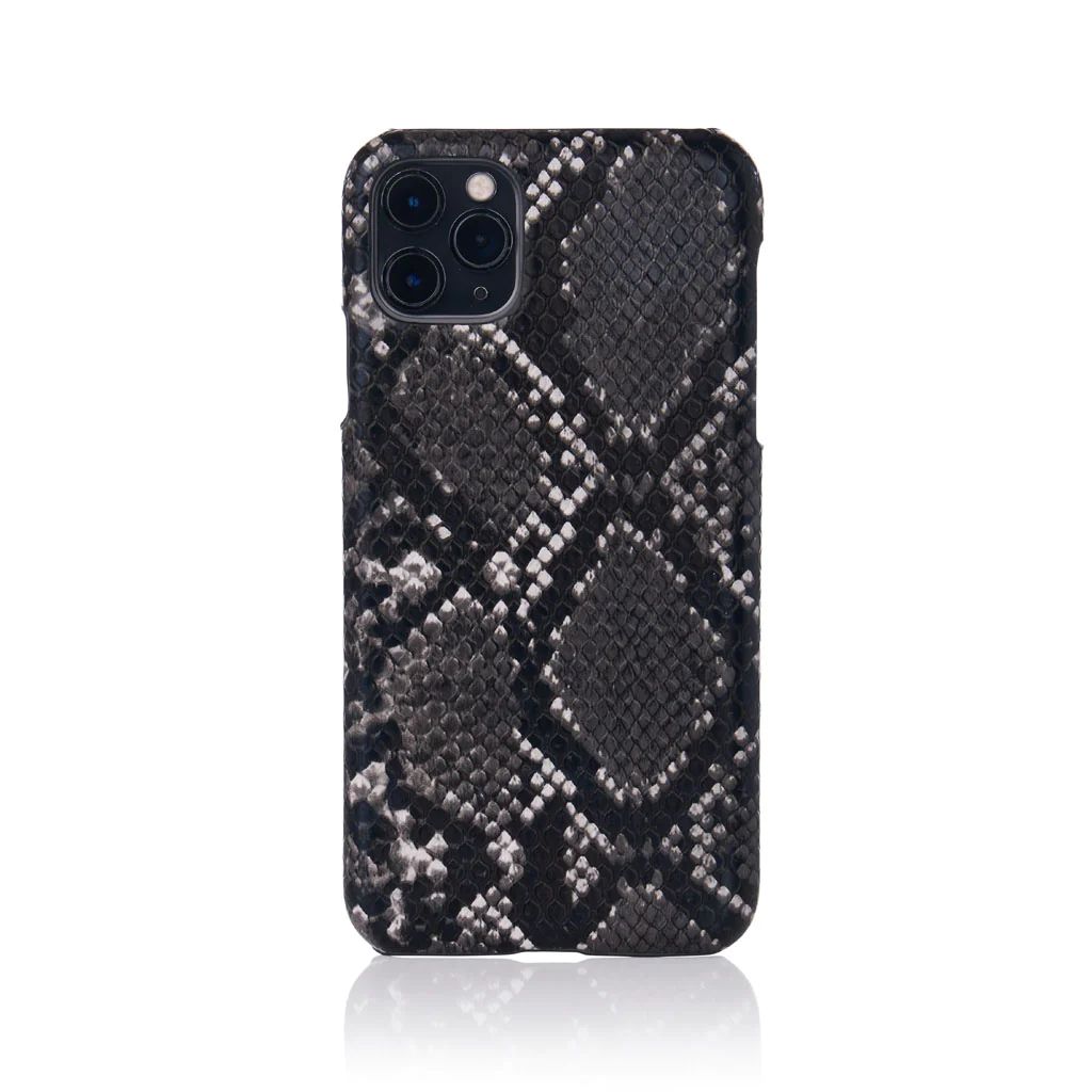 Black Snakeskin iPhone Case | Chic Geeks