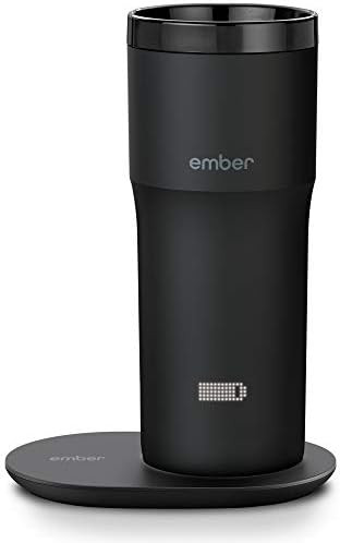 Ember Temperature Control Travel Mug 2, 12 oz, Black, 3-hr Battery Life - App Controlled Heated C... | Amazon (US)