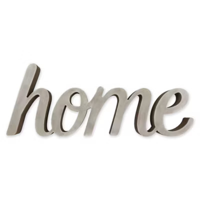 "Home" Wood Wall Art | Bed Bath & Beyond
