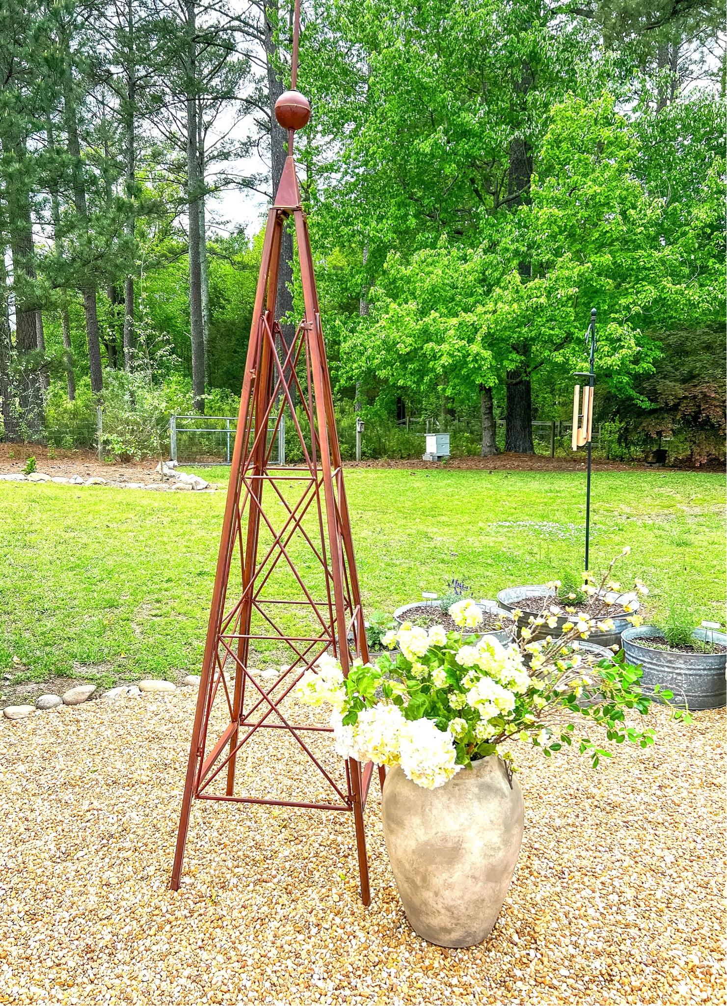 Beautiful metal garden trellis.

#LTKFind