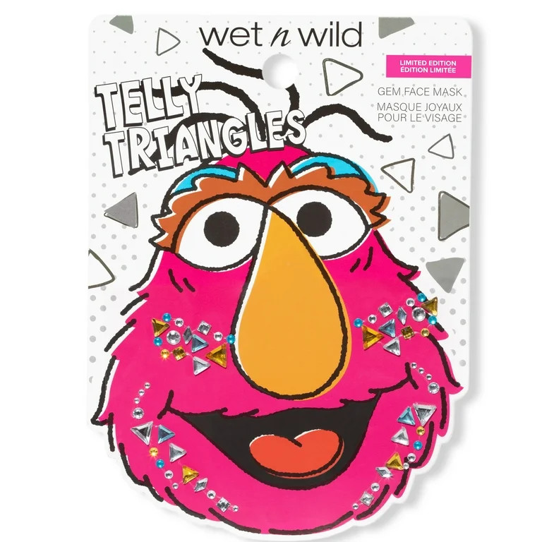Wet N Wild Sesame Street Telly Triangles Gem Face Masks | Walmart (US)