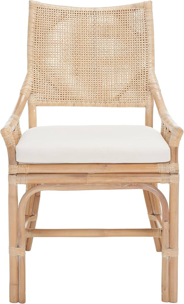 Safavieh Home Collection Donatella Wash Chair, Natural White | Amazon (US)