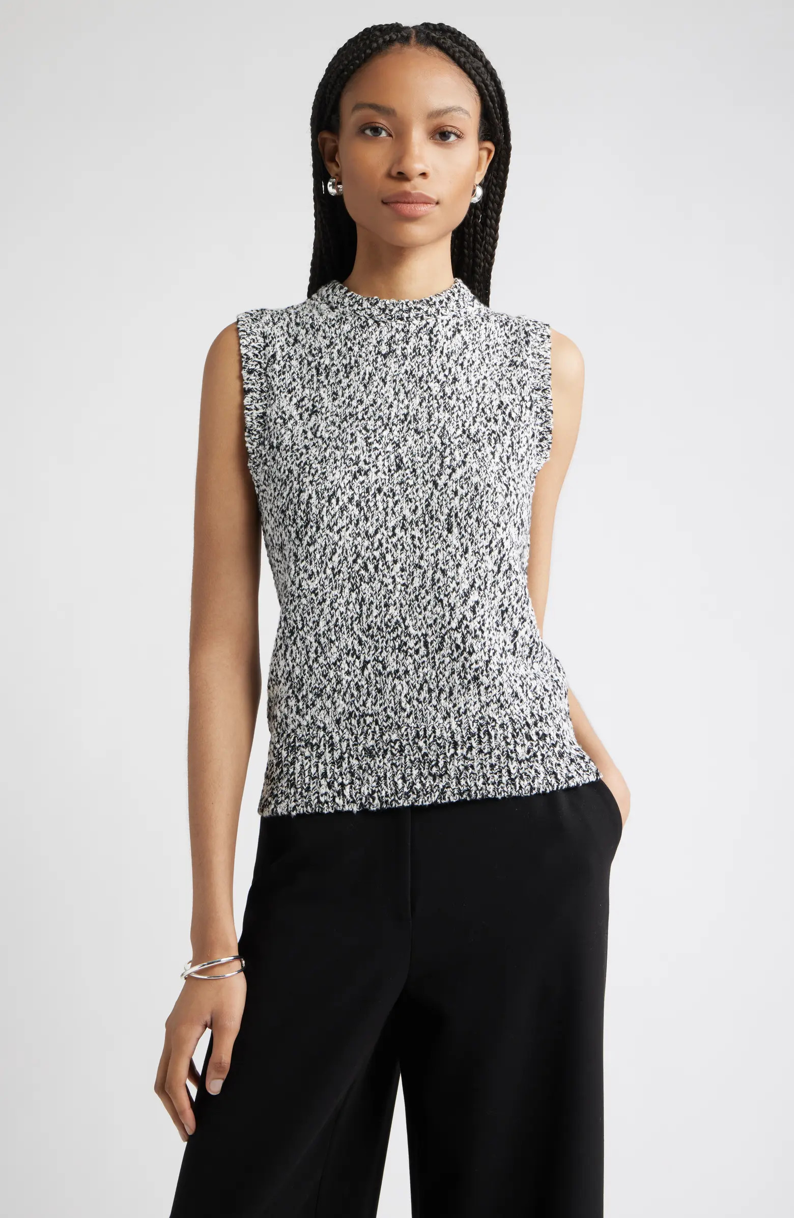 Nordstrom Marled Crewneck Sweater Vest | Nordstrom | Nordstrom