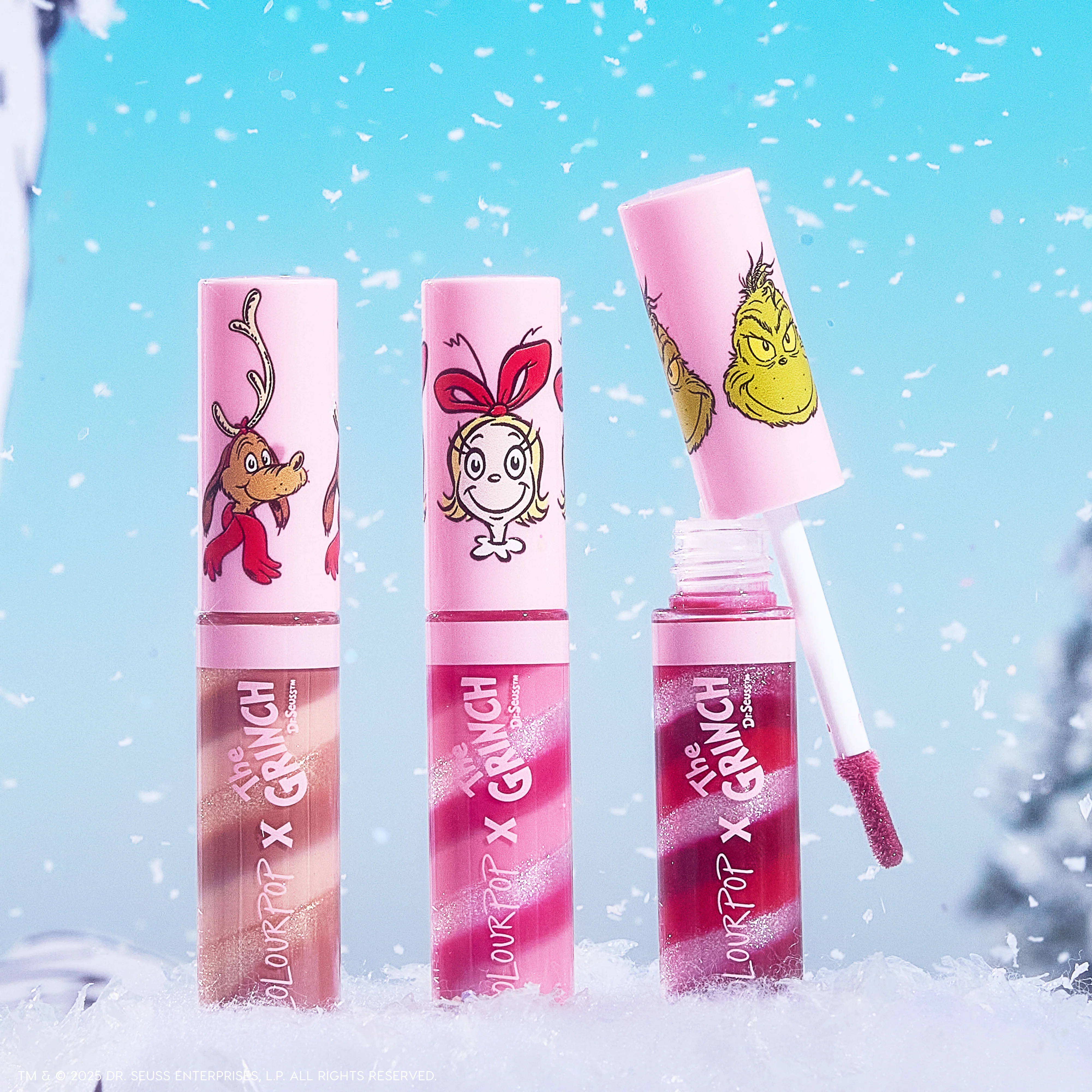 Merry Grinchmas Swirl Lip Gloss Kit | ColourPop | Colourpop