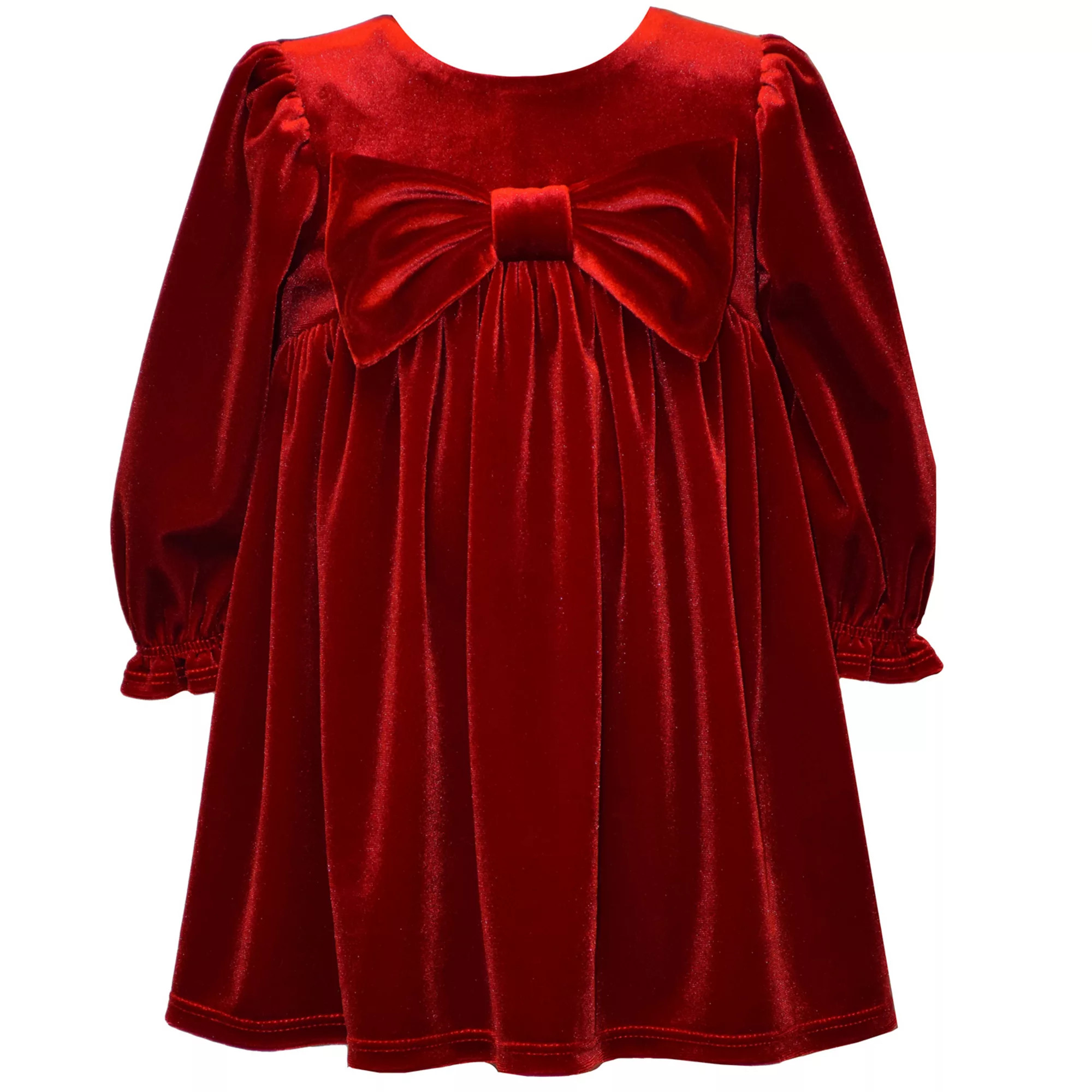 Baby & Toddler Bonnie Jean Big Bow Stretch Dress | Kohl's