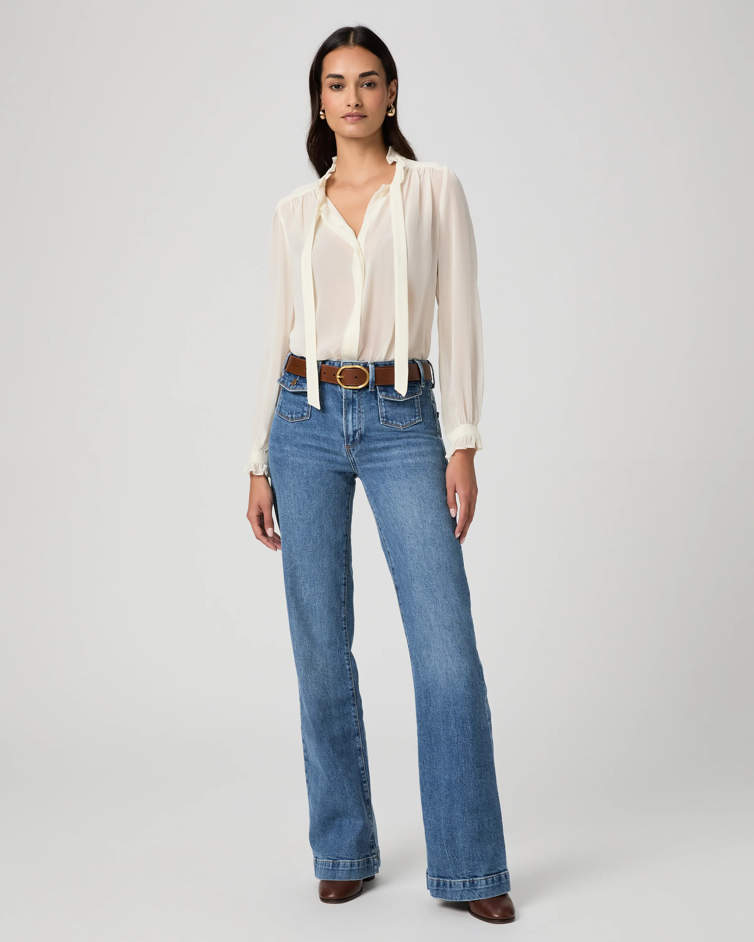 Leenah 32" Wide Leg Jean | Paige