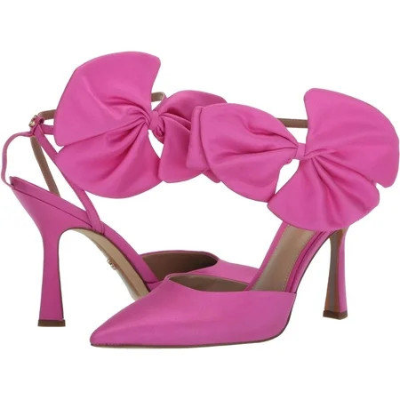 Sam Edelman Women s Halie Bow Heel Bright Dahlia 8.5M | Walmart (US)