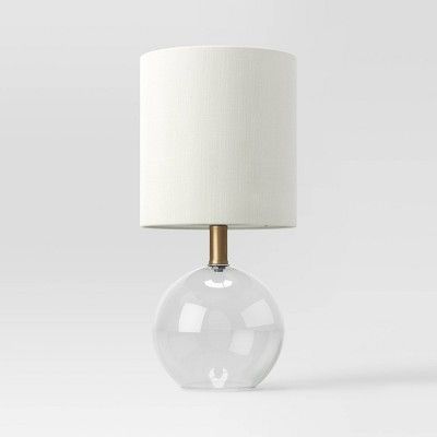 Glass Sphere Mini Table Lamp Clear - Threshold™ | Target