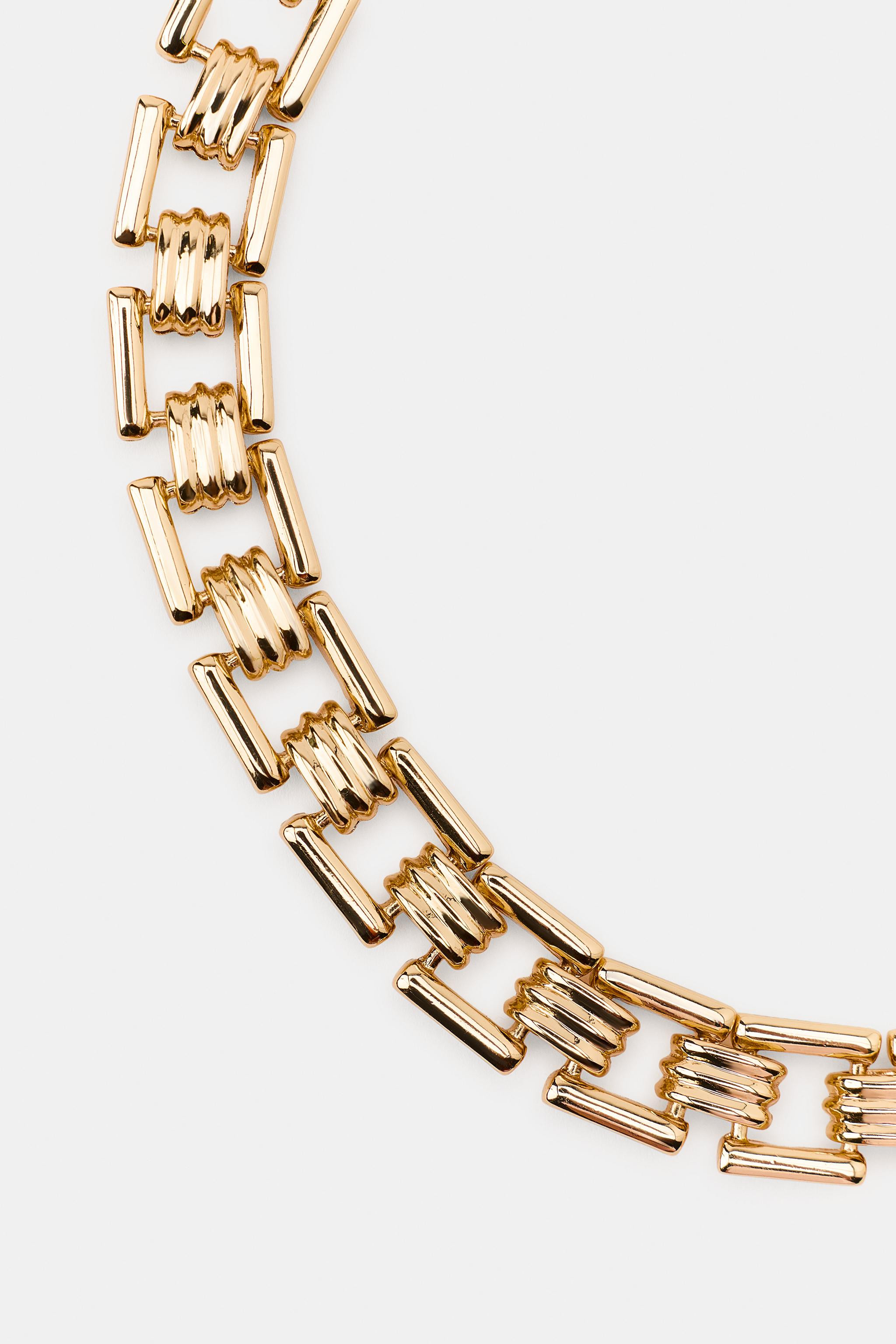 METAL LINK NECKLACE | Zara US