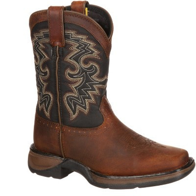 LIL' DURANGO Toddler Boys' Tan & Black Western Boot, Size 1.5 | Target