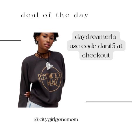 Sale alert on this graphic band sweater from DaydreamerLA. use code dani15 at checkout 

#LTKSaleAlert #LTKFindsUnder100
