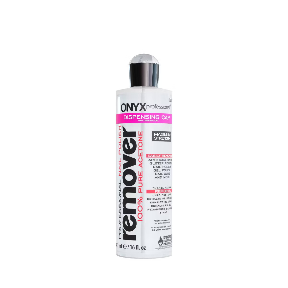 ONYX Brands Pure Acetone Nail Polish Remover - 16 fl oz | Target