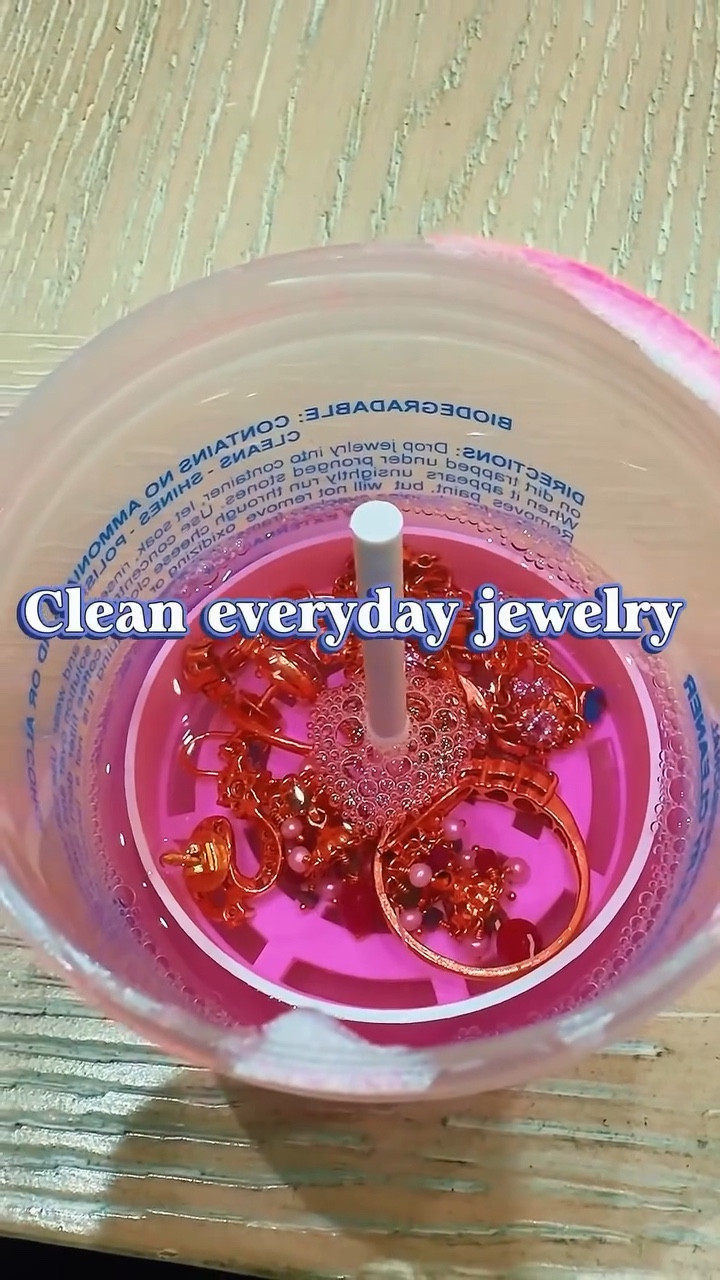 I have been using this solution since a decade and no nothing happens to jewelry. Can be used on 22k, 925 silver, diamonds or precious beads. I think I should upgrade to one of those cool  ultrasonic machines. How do you clean your everyday jewelry? 

Comment “link” for the solution I used. 
.
.
.
.
#everydayjewelry