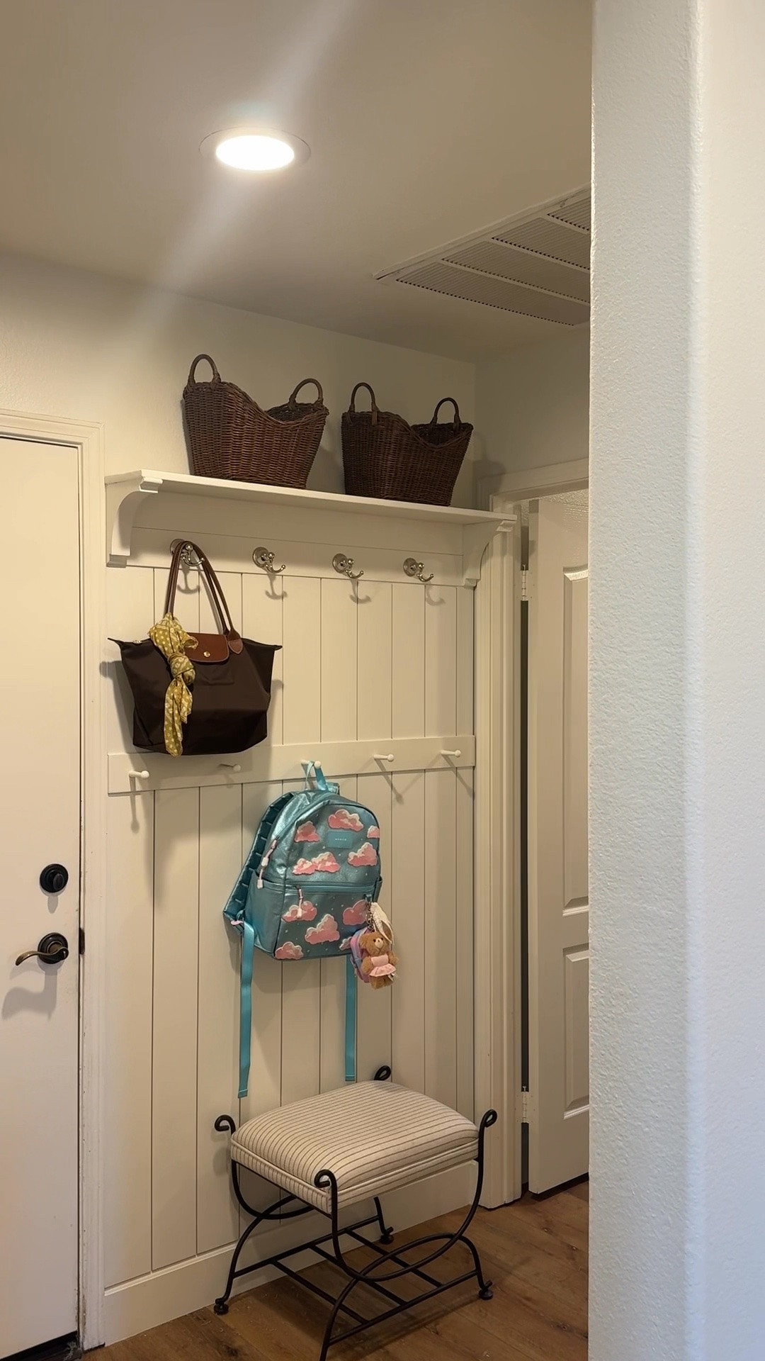 Backpack zone, landing zone, entryway, easily diy

#LTKHome #LTKmomlife #LTKvlog