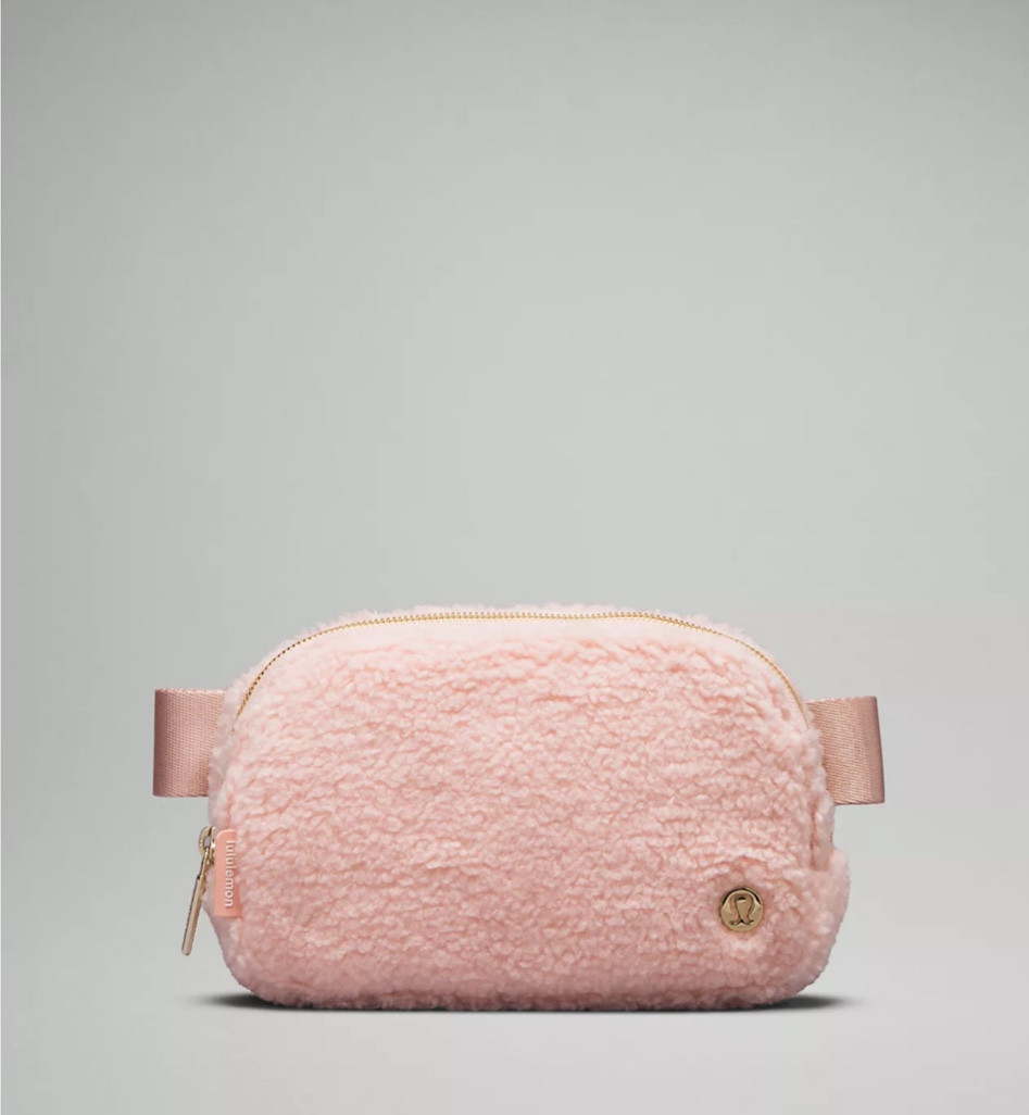 Pink Sherpa belt bag 

#LTKSeasonal #LTKGiftGuide #LTKHoliday