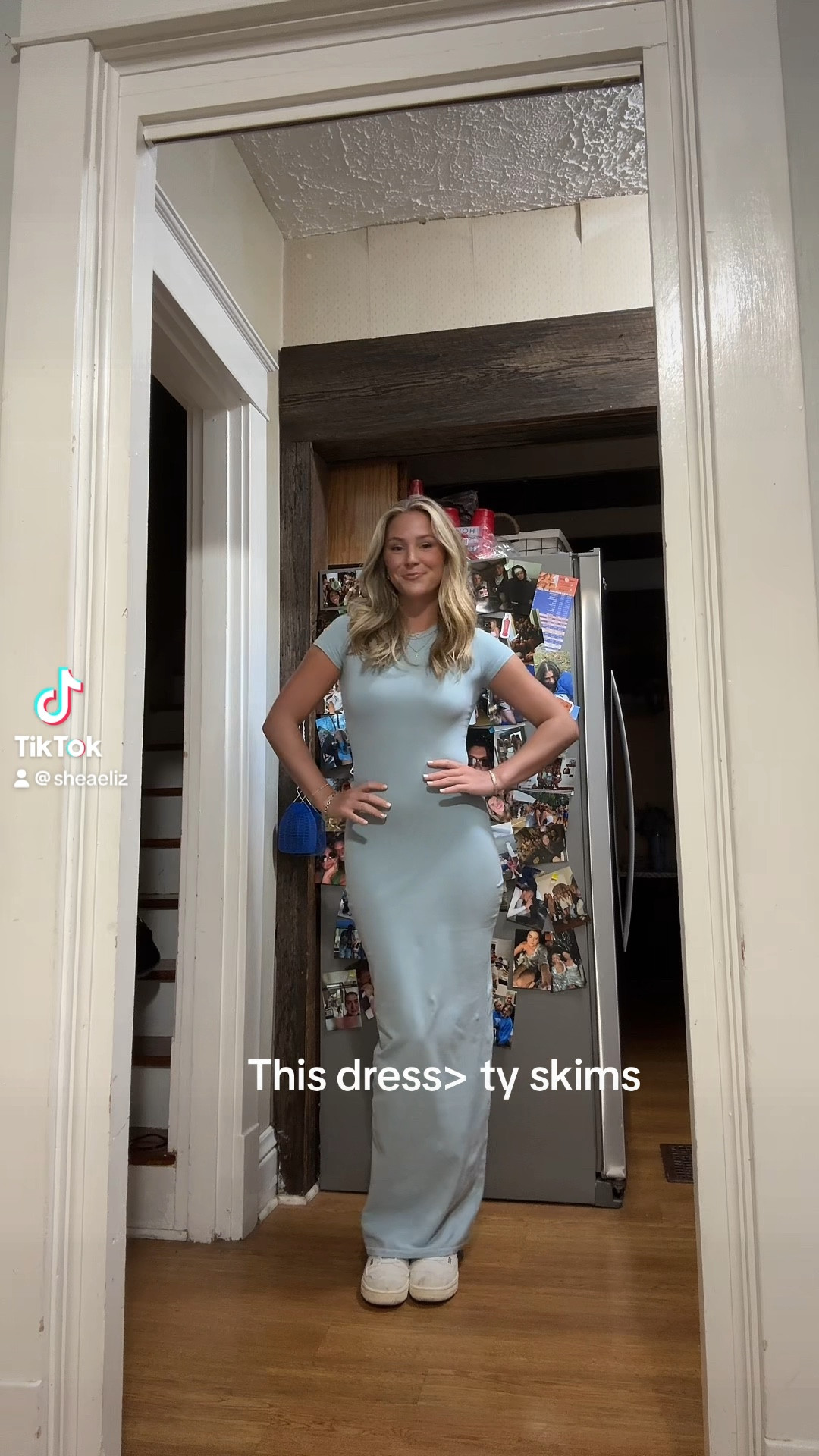 Love this SKIMS maxi dress!! So flattering and perfect for spring! 

#LTKstyletip #LTKfindsunder100 #LTKsalealert