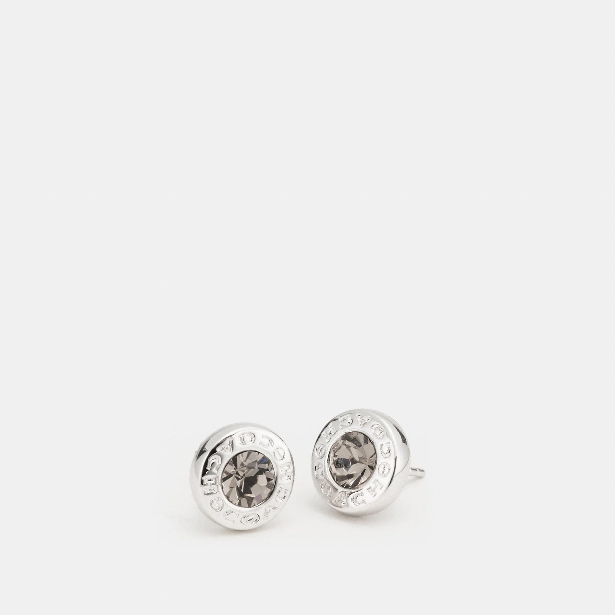 Coach Outlet Open Circle Stone Strand Earrings | Shop Simon