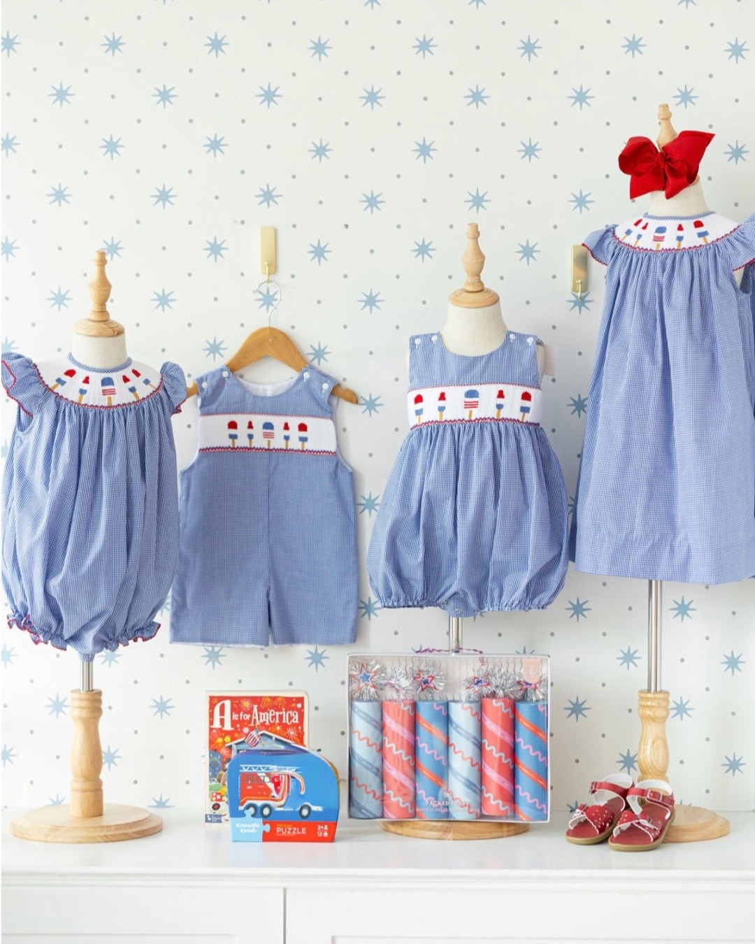 The sweetest patriotic outfits⭐️🇺🇸🩵🧨 perfect for babies, toddler and kids — both boys and girls✨

Sweet patriotic summer styles in red, white, and blue, perfect for Memorial Day, Fourth of July, and all season long!!! ☀️🇺🇸

#usa #america #godblessamerica #patriotic #patrioticstyle #redwhiteblue #memorialday #mdw #4thofjuly #fourthofjuly #july4th #summer #summerstyle #summeroutfits #embroidered #embroidery #monogram #spring #springstyle #embroideredname #kids #kid #kidsstyle #kidstyle #kidsclothes #kidsoutfits #toddlers #toddler #toddlerstyle #toddlersstyle #toddlerclothes #toddleroutfits #toddlerfashion #baby #babyclothes #babystyle #babyfashion #boy #boyclothes #boystyle #girl #girlclothes #girlstyle #bows #pink #grandmillenial #grandmillenialstyle #preppy #preppystyle #classic #classicstyle #smocked #smocking #southern #southernstyle

#LTKKids #LTKSeasonal #LTKBaby